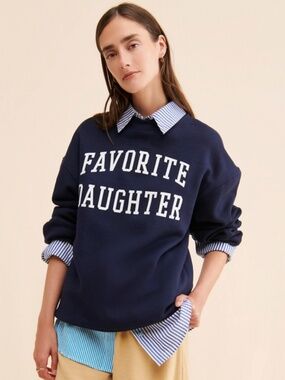 Favorite Daughter Collegiate Oversized Sweatshirt Large